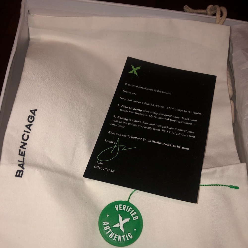 Balenciaga Speed Trainers  (StockX verified)